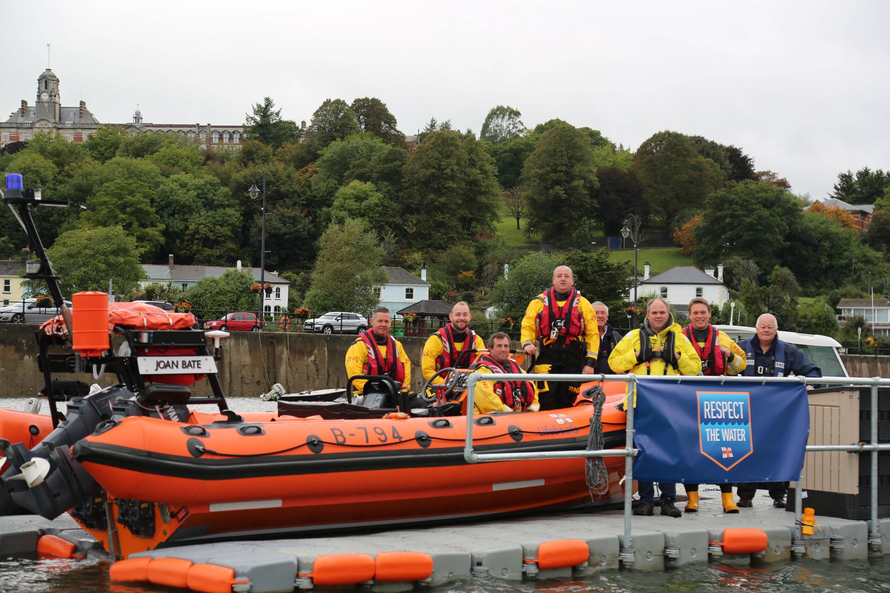 Atlantic 75 B-794 arrives at RNLI Dart ahead of two year trial